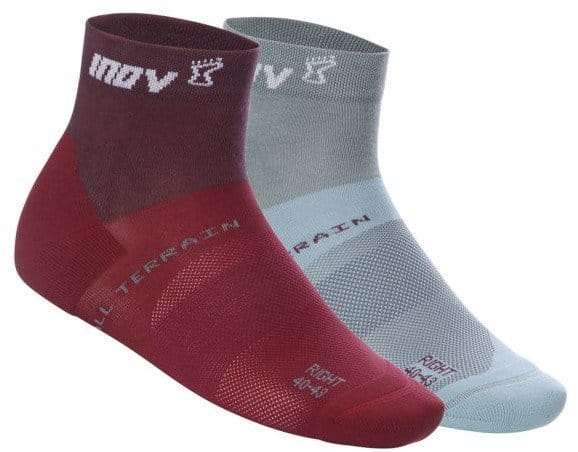 Dámské běžecké ponožky Inov-8 All Terrain mid (dva páry)