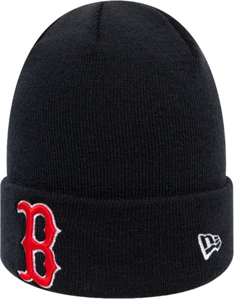 Zimní čepice New Era Boston Red Sox Essential Cuff Beanie