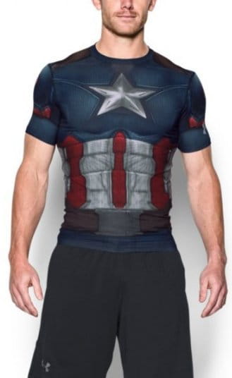 Pánské funkční tričko UA Captain America