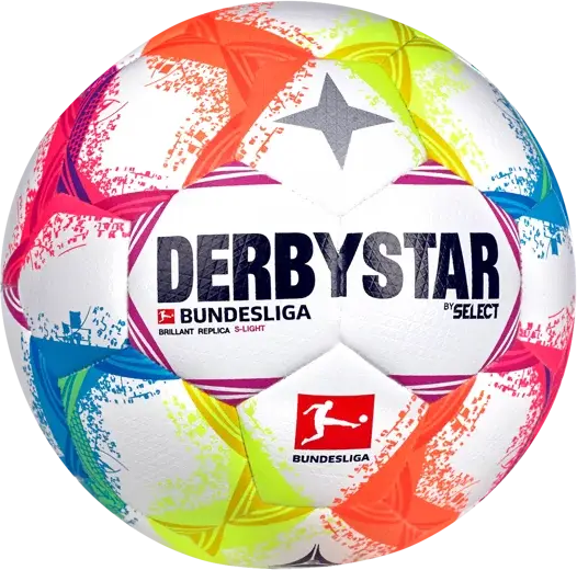 Juniorský míč Derbystar Bundesliga Brillant Replica S-Light 290 g