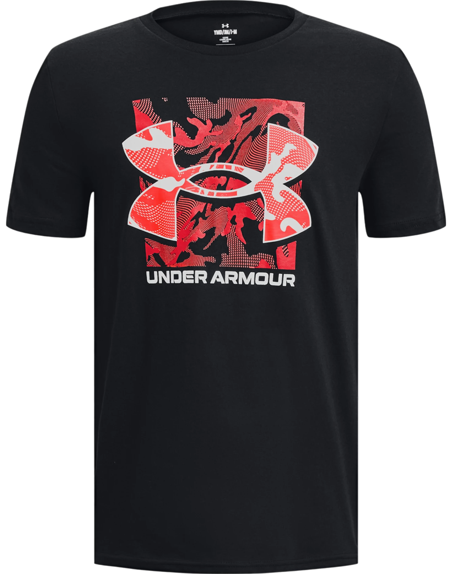 Dětské tričko s krátkým rukávem Under Armour Box Logo Camo