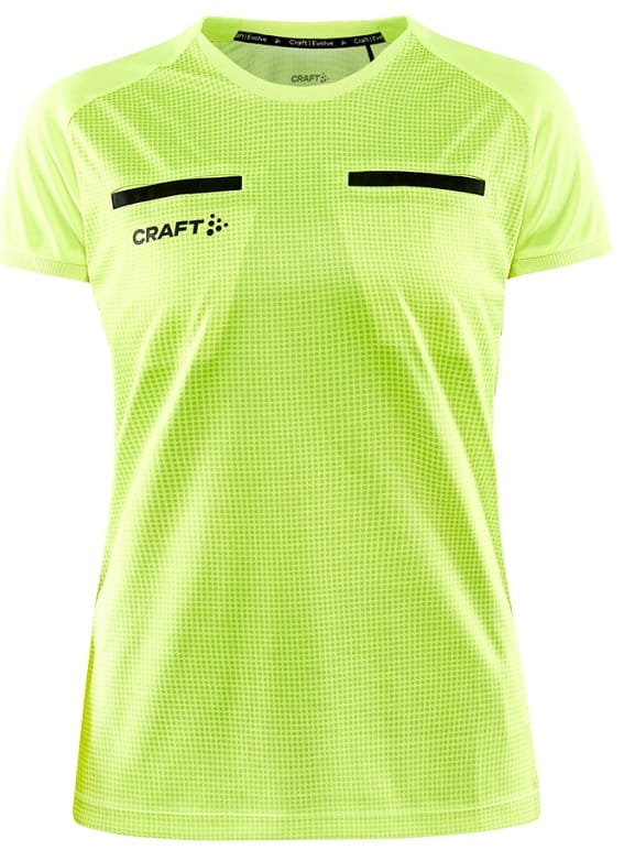 Dámský dres s krátkým rukávem pro rozhodčí Craft Evolve Referee