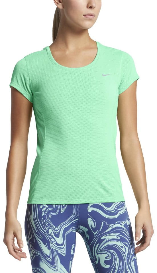 Dámské běžecké triko s krátkým rukávem Nike Dri-FIT Contour
