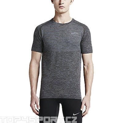 Pánské běžecké tričko s krátkým rukávem Nike Dri-FIT Knit