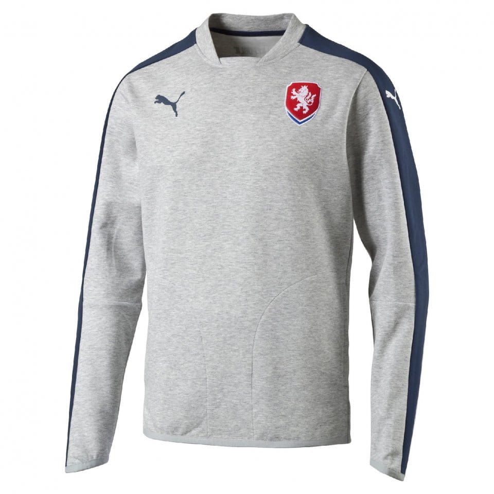 Svetr Puma Czech Republic Casuals Crew Neck Sweater - Top4Sport.cz