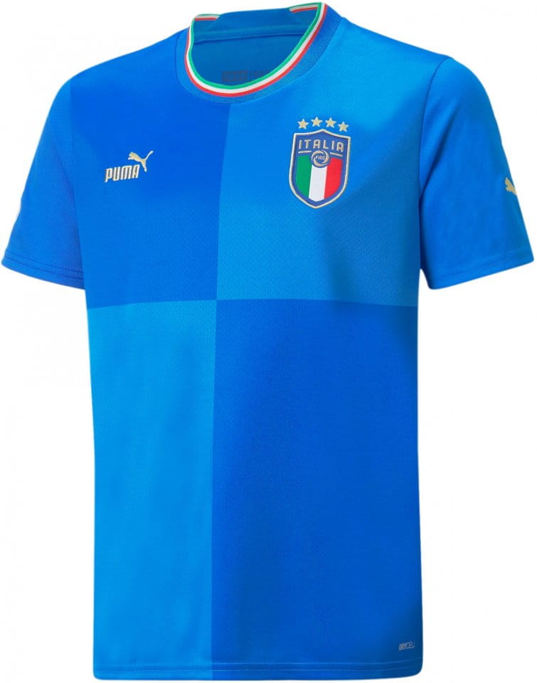 Dětský dres s krátkým rukávem Puma Itálie 2022/23, domácí
