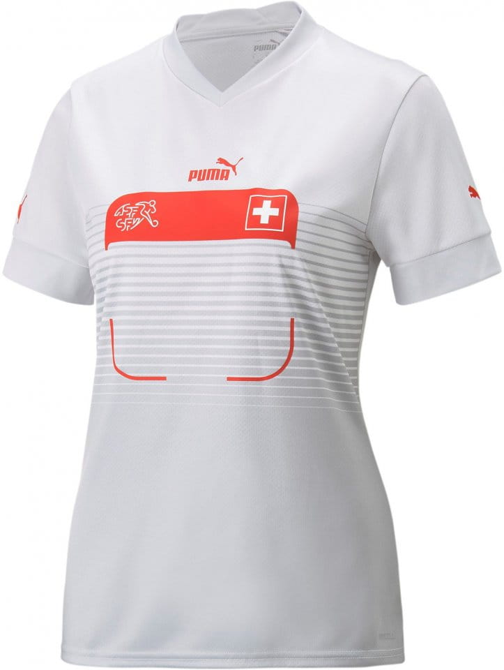 Dámský hostující dres s krátkým rukávem Puma Švýcarsko 2022/23