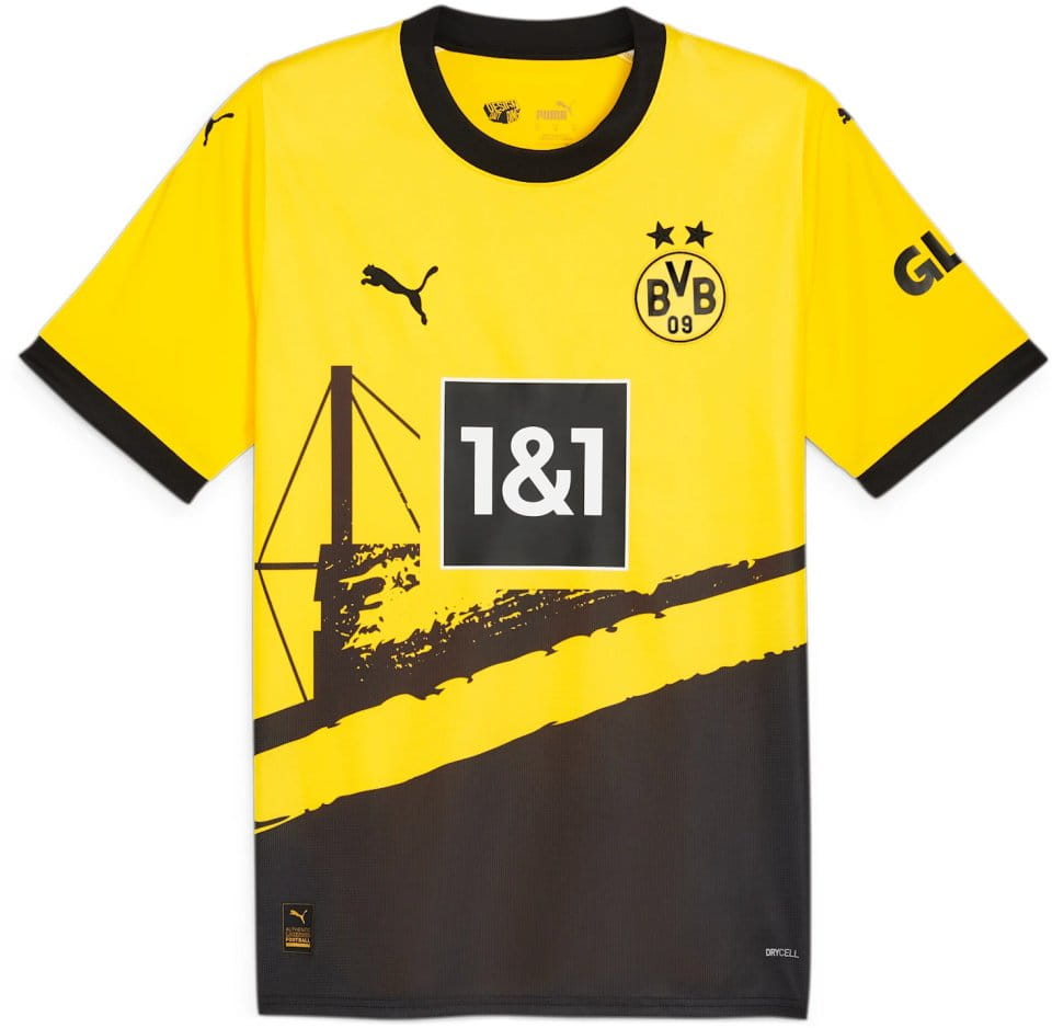 Pánský dres s krátkým rukávem Puma Borussia Dortmund 2023/24, domácí