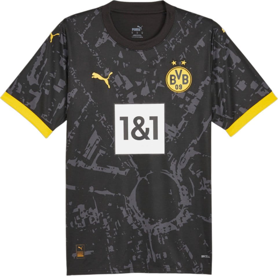 Pánský dres s krátkým rukávem Puma Borussia Dortmund 2023/24, hostující