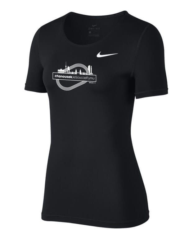 Dámské tričko s krátkým rukávem Nike Pro All Over Mesh Berlin 2018