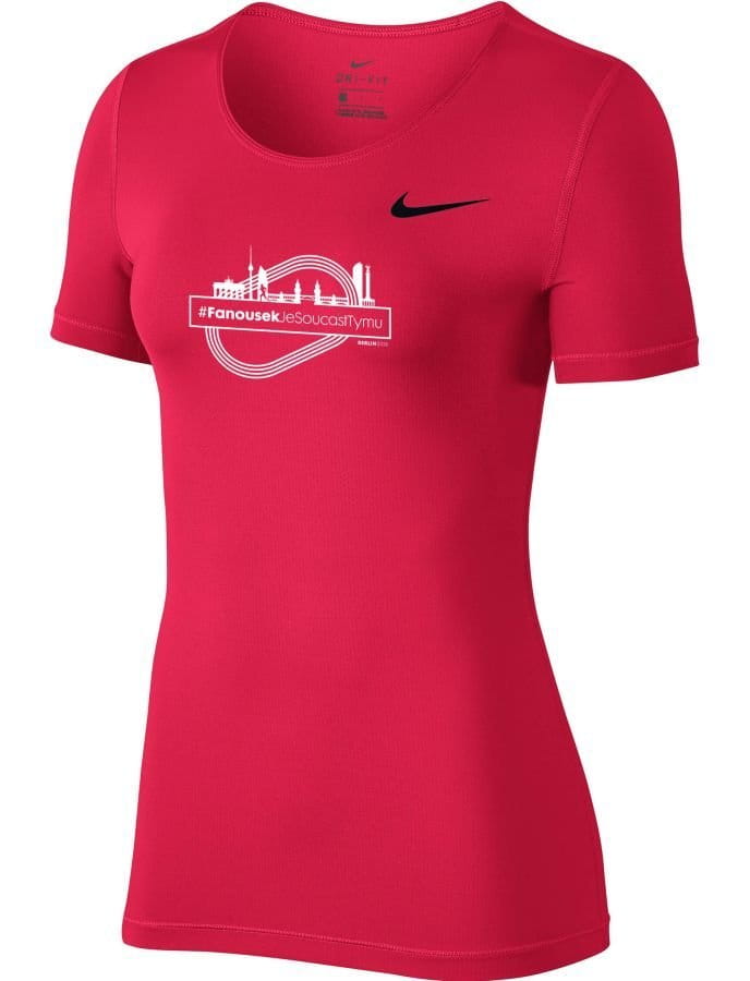 Dámské tričko s krátkým rukávem Nike Pro All Over Mesh Berlin 2018