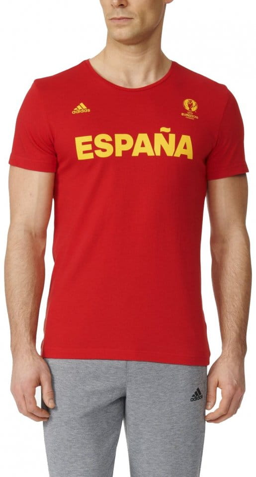 Pánské tričko s krátkým rukávem adidas EURO SPAIN 2016