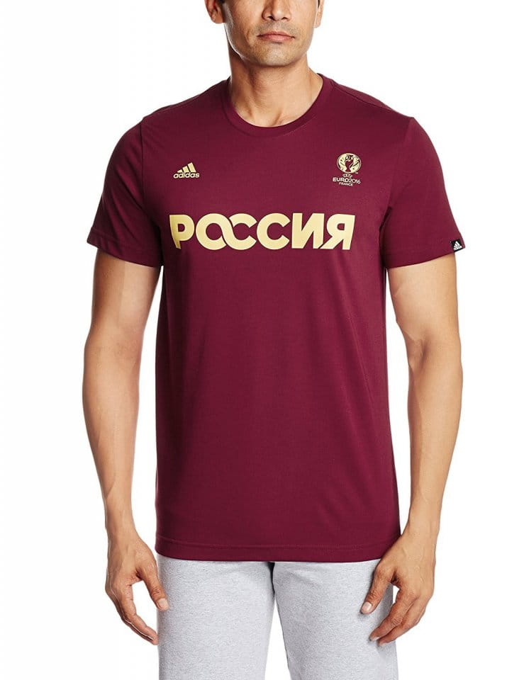 Pánské tričko s krátkým rukávem adidas EURO Russia 2016 - Top4Sport.cz