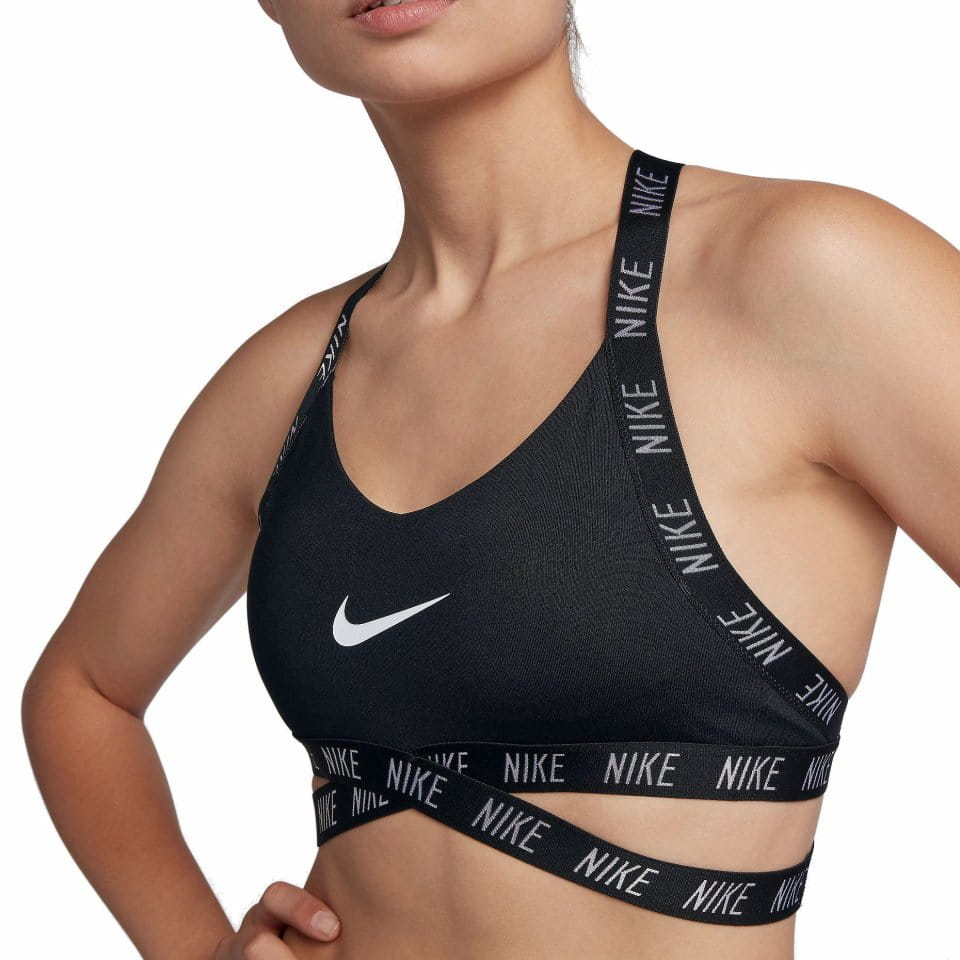 Dámská sportovní podprsenka s nízkou oporou Nike Indy Logo