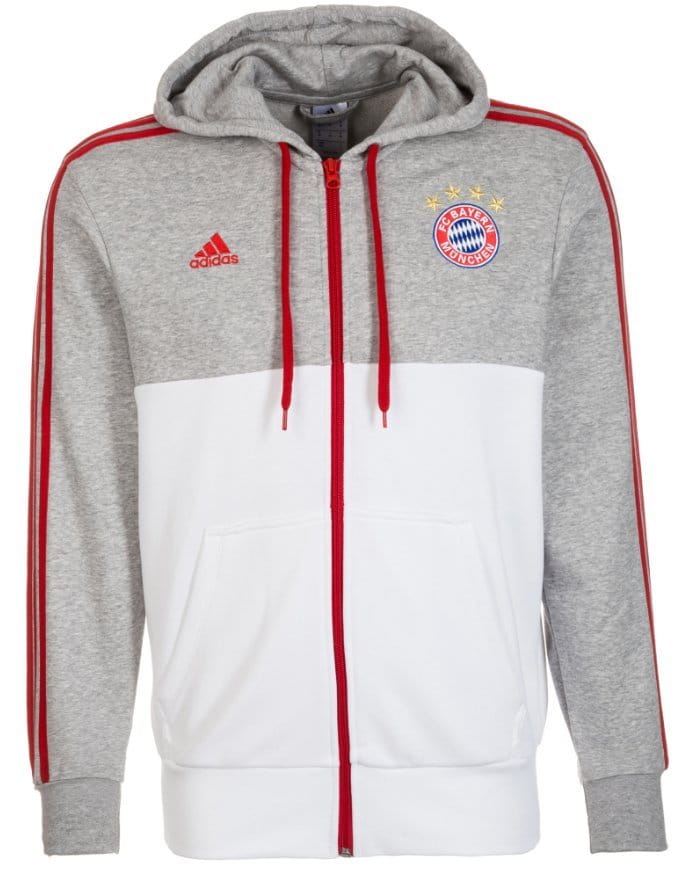 Pánská mikina s kapucí adidas FC Bayern 3S