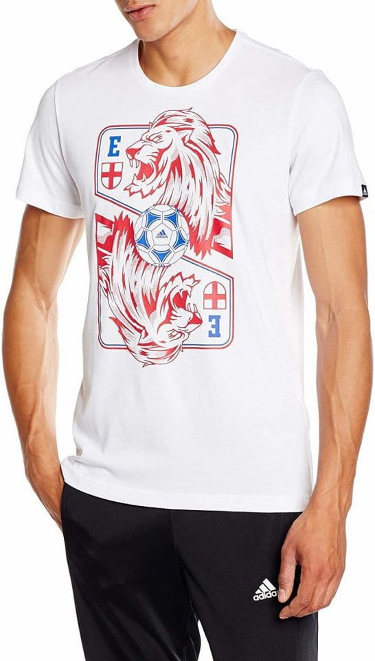 Pánské tričko s krátkým rukávem adidas England Card