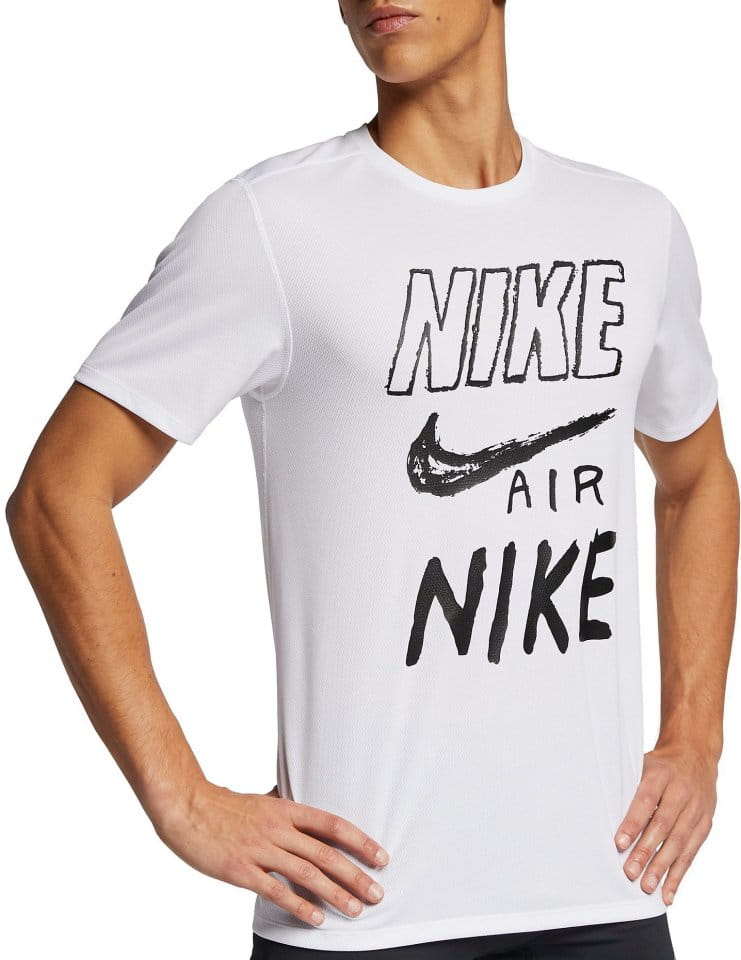 Pánské běžecké tričko s krátkým rukávem Nike Breathe
