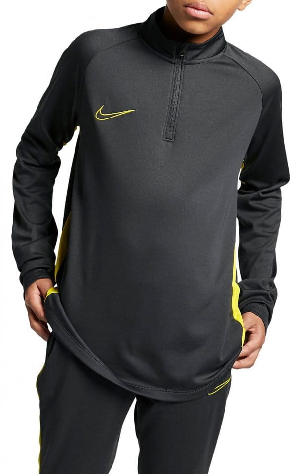 Dětské fotbalové tričko se čtvritnovým zipem Nike Dry