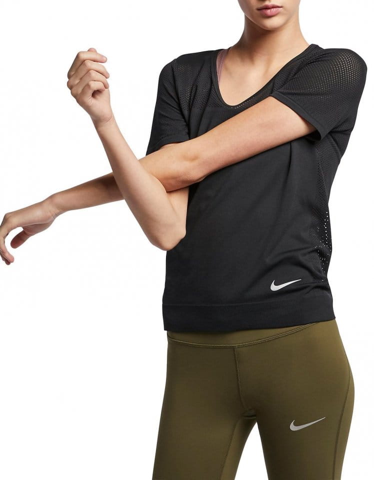 Dámské běžecké triko s krátkým rukávem Nike Infinite