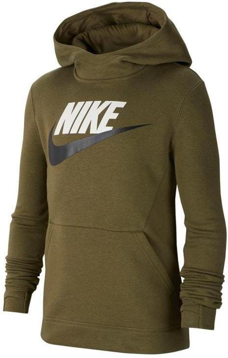 Flísová mikina s kapucí pro větší děti Nike Sportswear