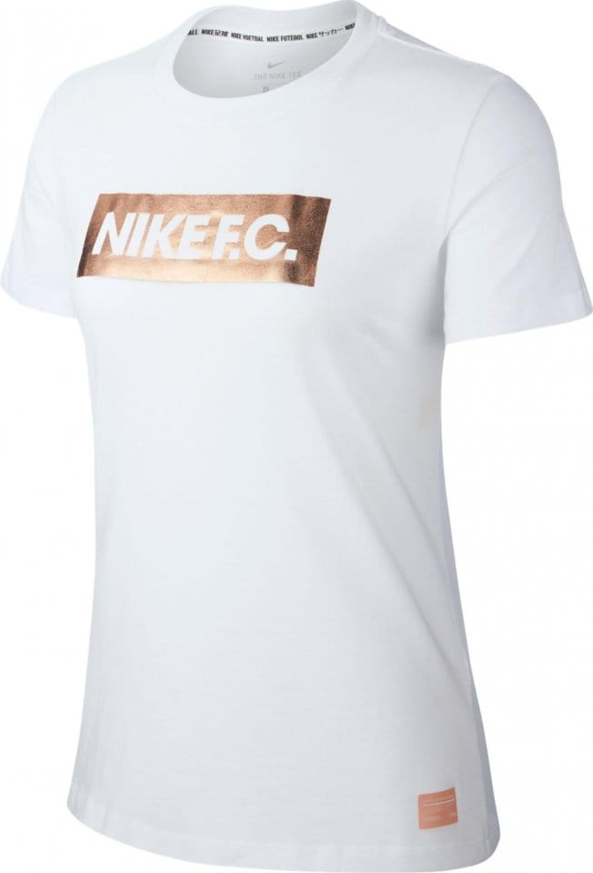 Dámské tričko s krátkým rukávem Nike FC Block Logo