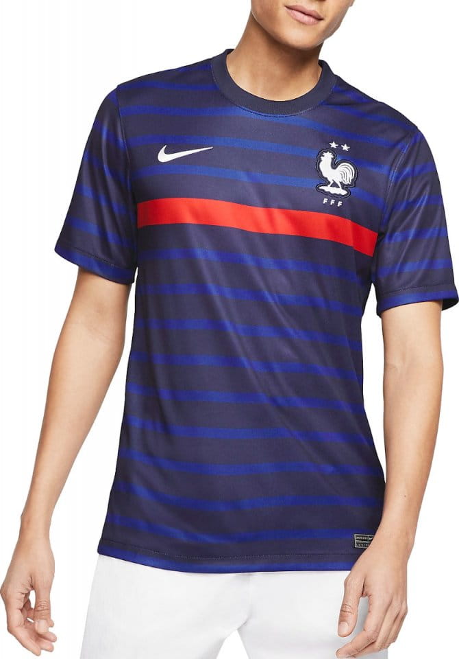 Pánský domácí fotbalový dres s krátkým rukávem Nike France Stadium 2020