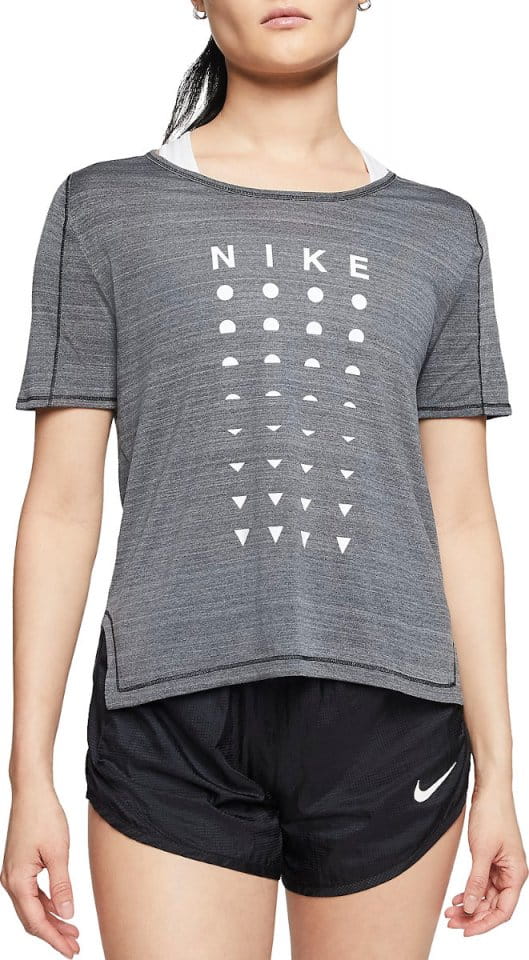 Dámské běžecké tričko s krátkým rukávem Nike Icon Clash
