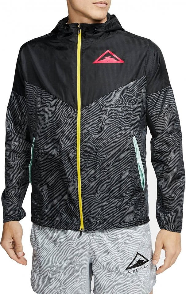 Pánská běžecká bunda s kapucí Nike Windrunner Trail