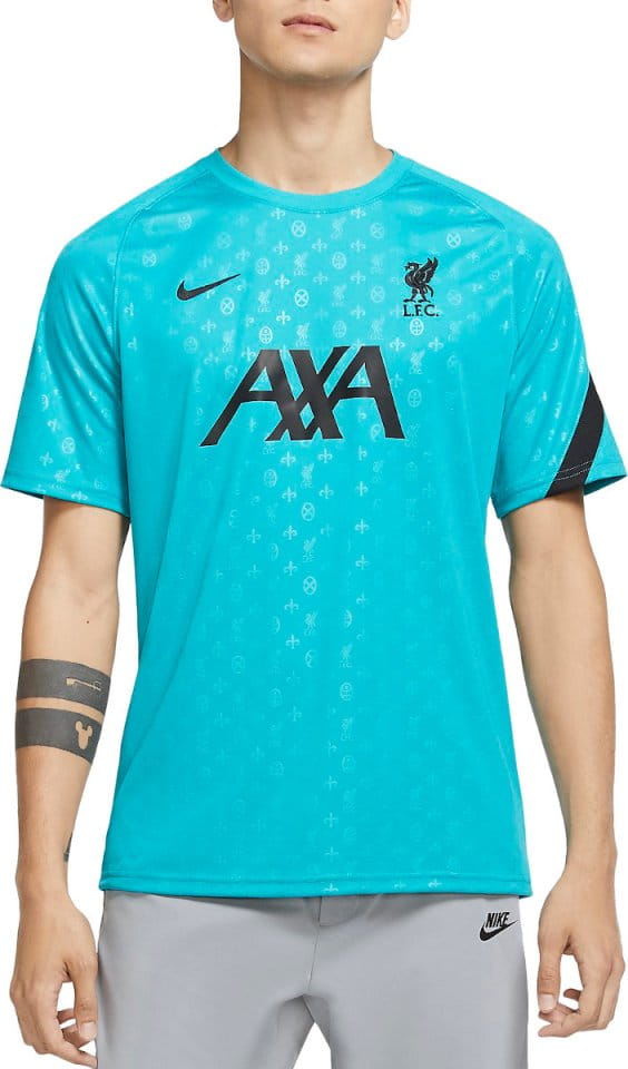 Pánské předzápasové fotbalové tričko s krátkým rukávem Nike Liverpool FC