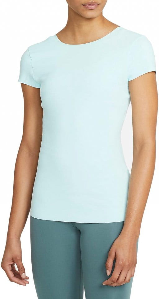 Dámské triko s krátkým rukávem Nike Yoga Luxe