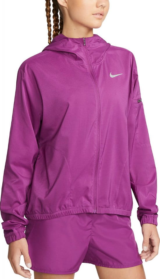 Dámská běžecká bunda s kapucí Nike Impossibly Light