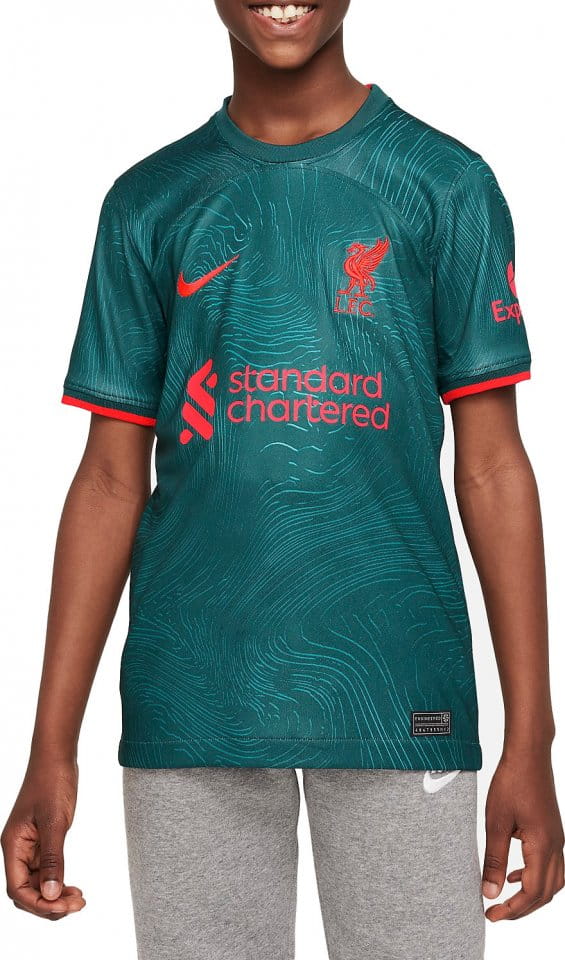 Dětský dres s krátkým rukávem Nike Liverpool FC 2022/23, alternativní