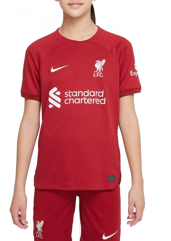 Dětský fotbalový dres Nike Liverpool FC Stadium 2022/23, domácí