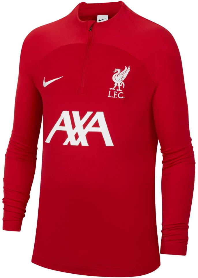 Fotbalové tréninkové tričko s dlouhým rukávem pro větší děti Nike Dri-FIT FC Liverpool Drill