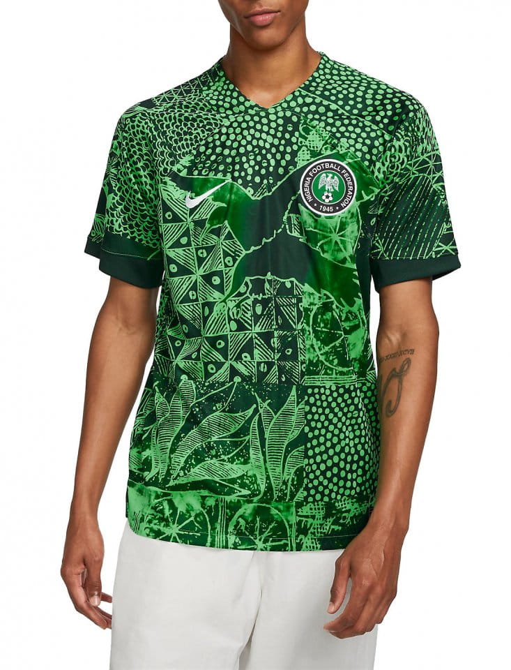 Pánský domácí dres s krátkým rukávem Nike Nigeria Stadium 2022/23