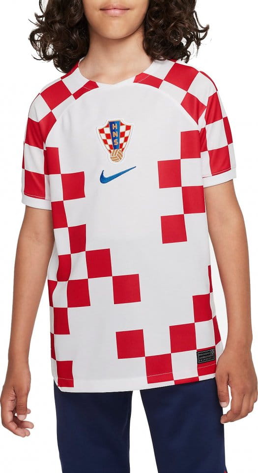 Dětský domácí dres s krátkým rukávem Nike Croatia Stadium 2022/23