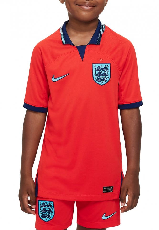 Dětský hostující dres s krátkým rukávem Nike England Stadium 2022/23