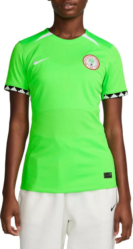 Dámský fotbalový dres s krátkým rukávem Nike Dri-FIT Nigérie 2023 Stadium, domácí