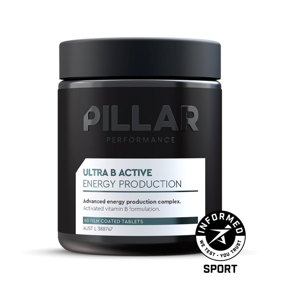 Tablety vitamínu B Pillar Performance Ultra B Active Peak Performance