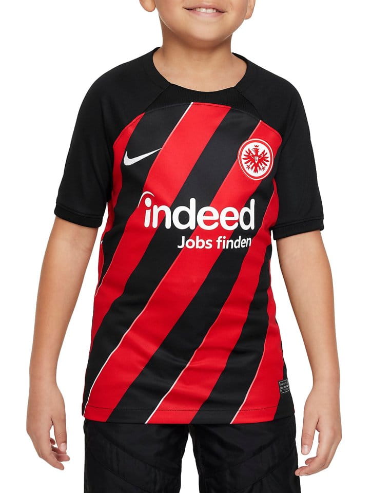 Dětský dres s krátkým rukávem Nike Dri-FIT Eintracht Frankfurt Stadium 2023/24, domácí