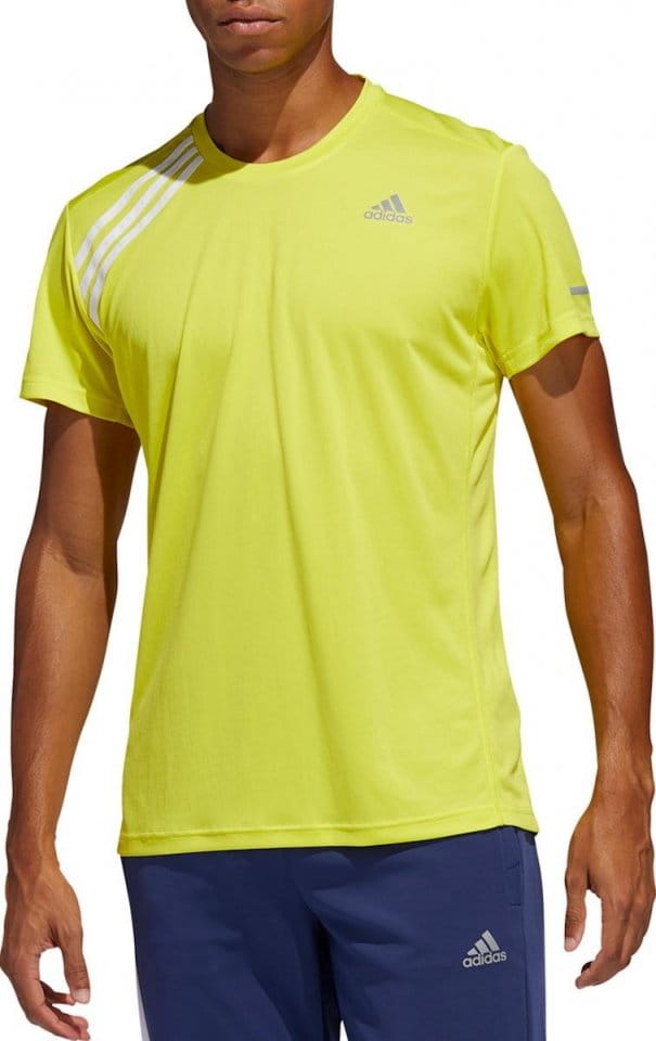 Pánské běžecké tričko s krátkým rukávem adidas Run It 3-Stripes