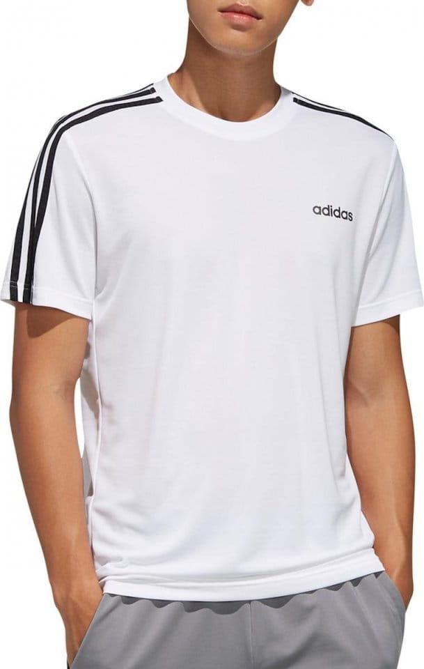 Pánské tričko s krátkým rukávem adidas Designed 2 Move 3-Stripes