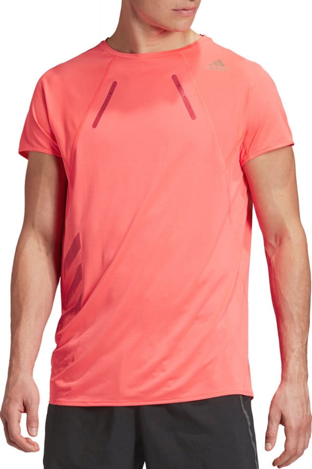 Pánské běžecké tričko s krátkým rukávem adidas HEAT.RDY