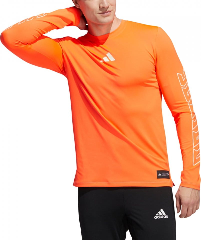 Pánské fitness triko s dlouhým rukávem adidas FB Hype - Top4Sport.cz