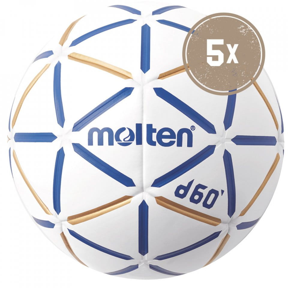 Set 5 házenkářský míčů Molten H3D4000-BW d60 5pc