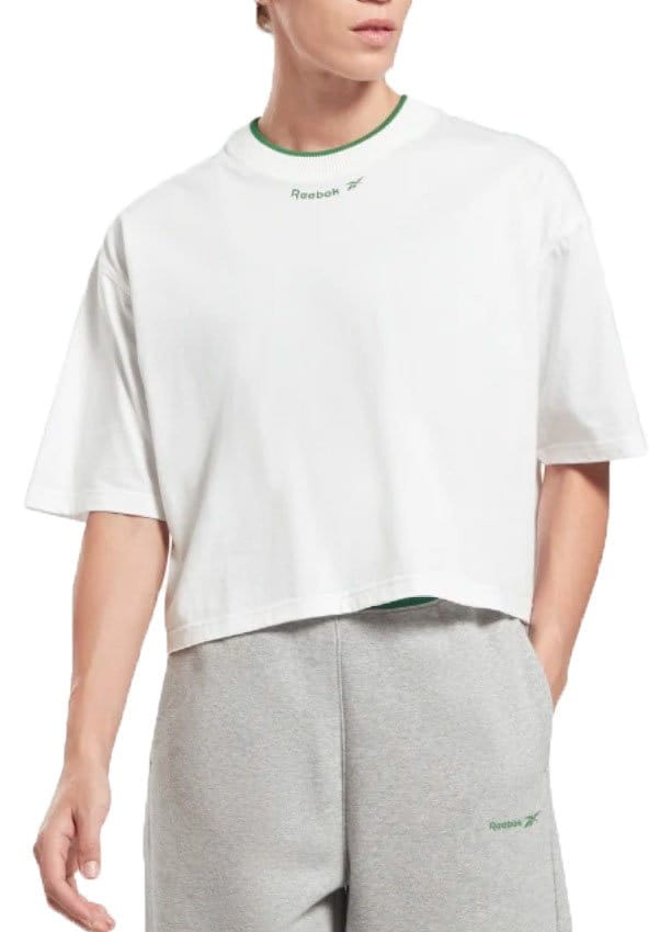 Dámské crop tričko s krátkým rukávem Reebok Identity