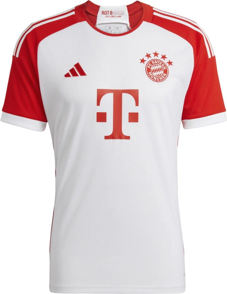 Dětský domácí dres s krátkým rukávem adidas FC Bayern Mnichov 2023/24