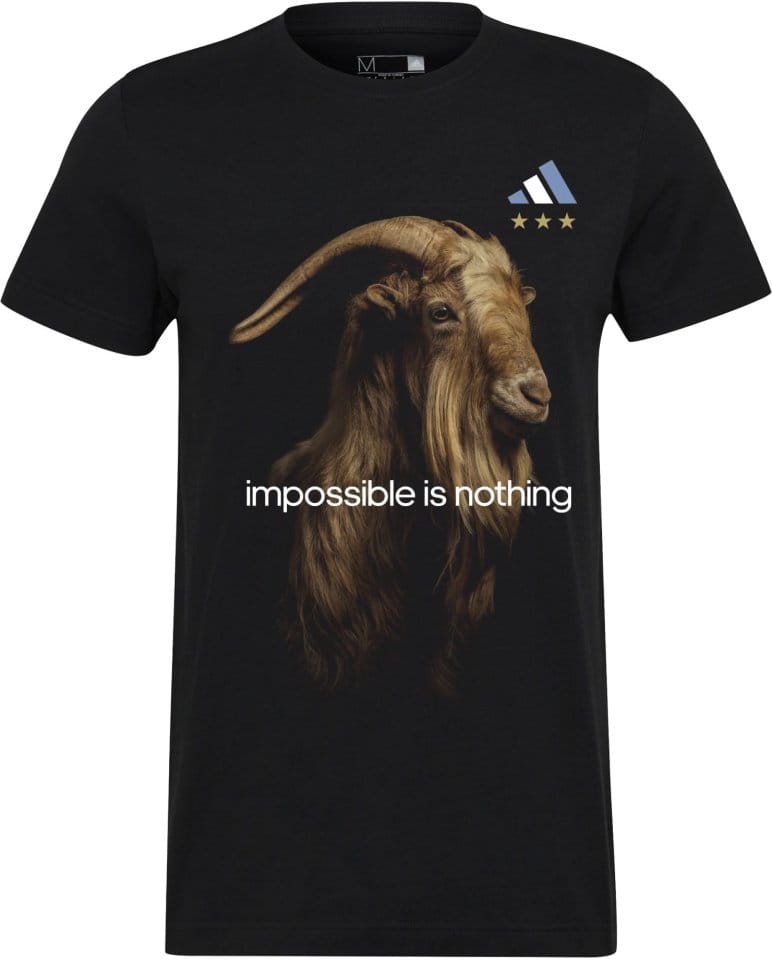 Pánské tričko s krátkým rukávem adidas Messi Football Goat