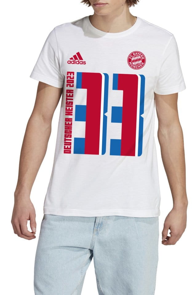 Pánské tričko s krátkým rukávem adidas FC Bayern Meister 2023