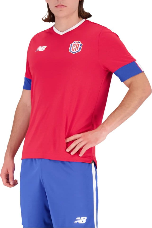 Pánský domácí fotbalový dres s krátkým rukávem New Balance Costa Rica 2022/23